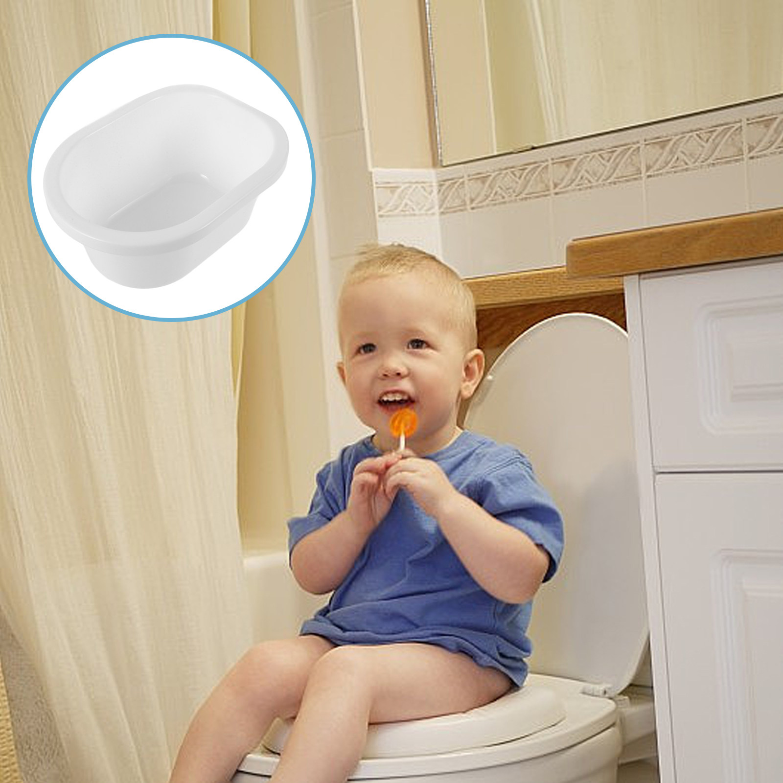Toddler Potty Training Seat - Kids Toilet Seat Attachment for Potty