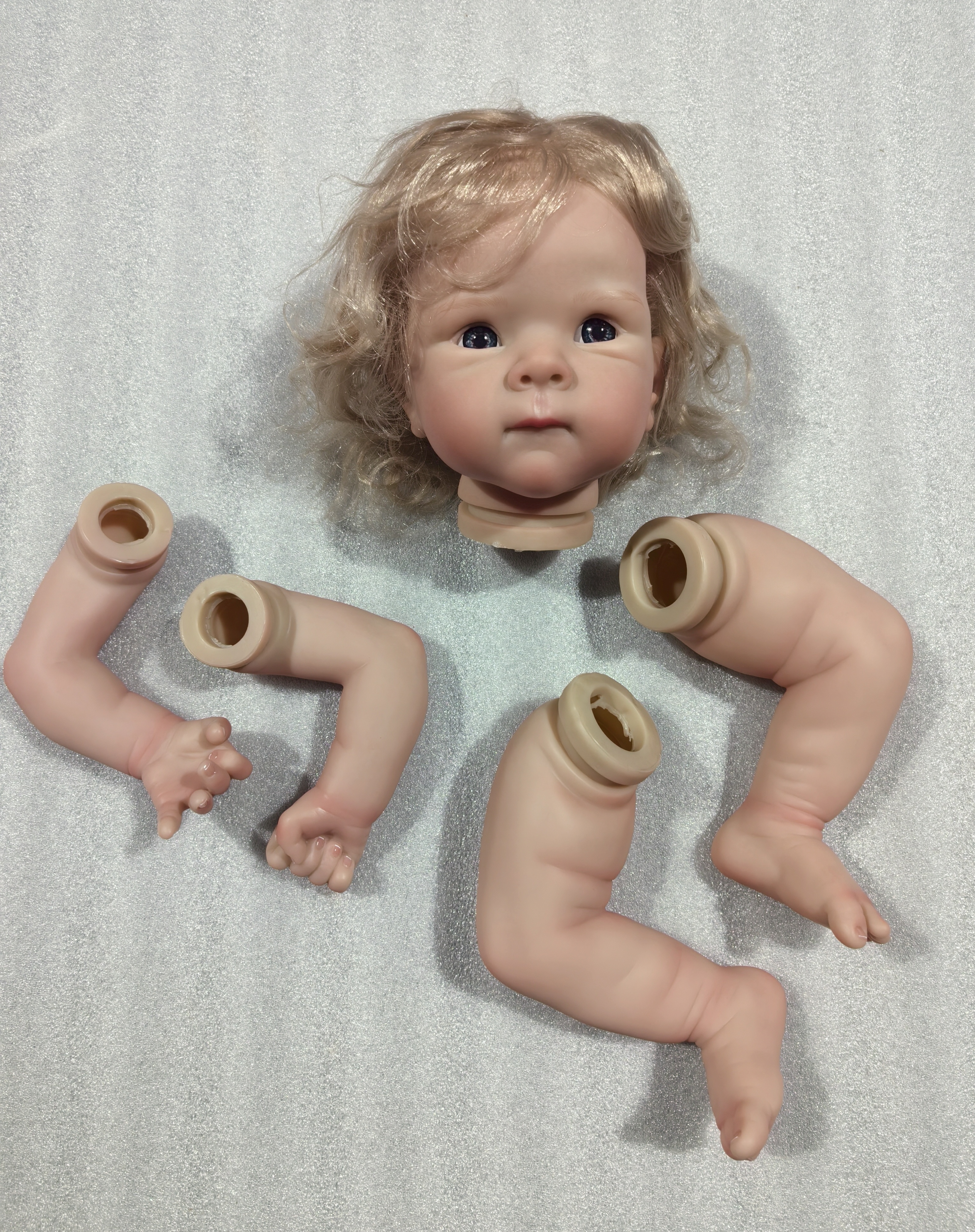 Baby Products For Curly Hair - NPK 18inch Betty Curly Hair Reborn