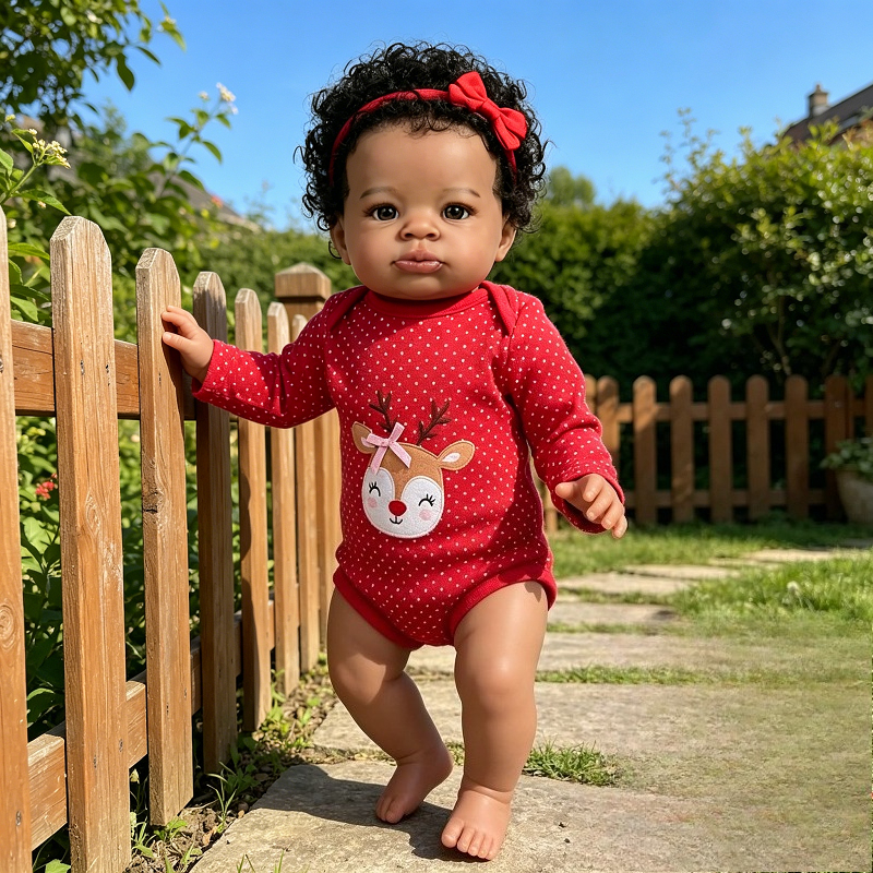 Baby Products For Curly Hair - 19Inch Already Finished Baby Lanny Real