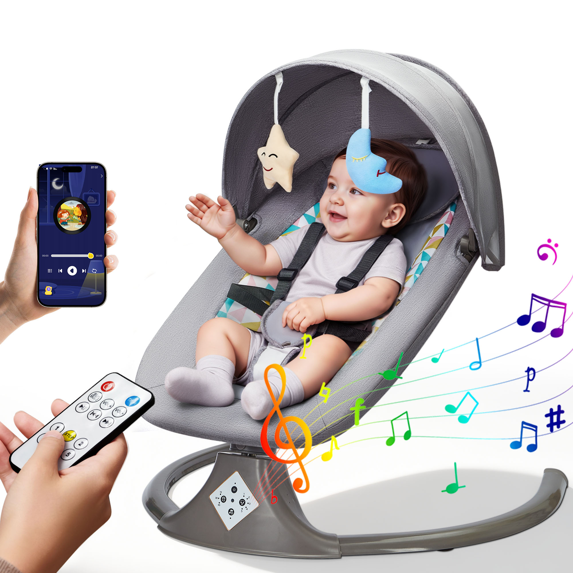 Remote Control Electric Baby S - Baby Swing Bouncer review and price