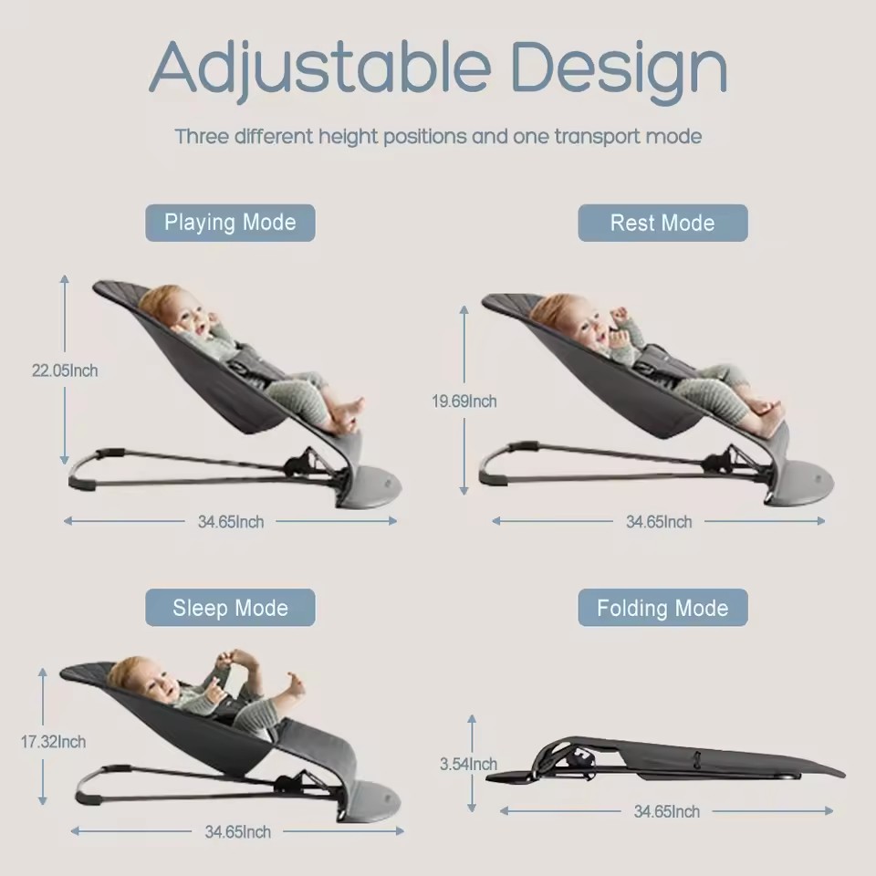 Baby Rocking Chair Foldable Ba - Baby Swing Bouncer review and price
