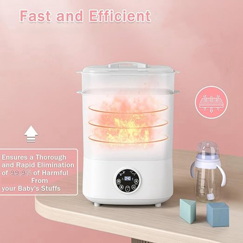 M04K Electric Steam Baby Bottl - Baby Bottle Sterilizer review and price