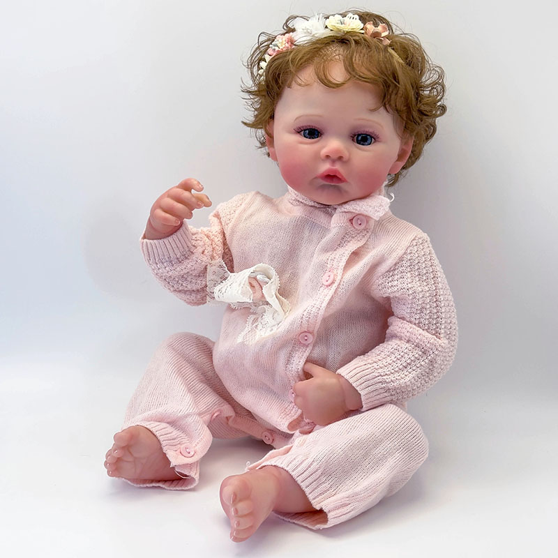 18inch Meadow Reborn Doll Kit  - Baby Products For Curly Hair review and price