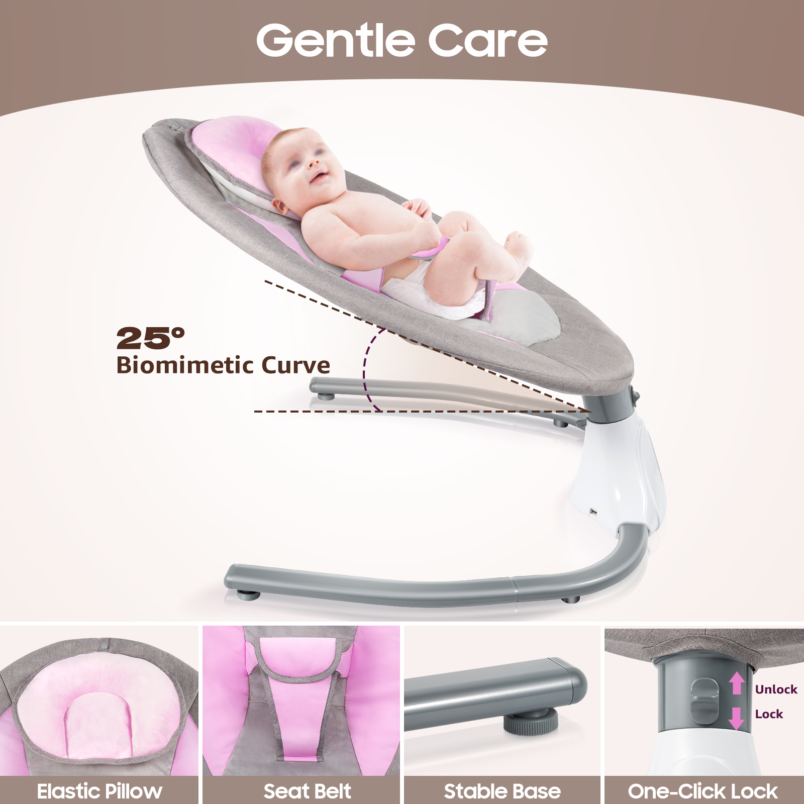 Baby Swings for Infants, Infan - Baby Swing Bouncer review and price