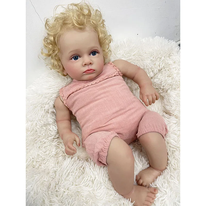 55CM Reborn Toddler Baby Doll  - Baby Products For Curly Hair review and price