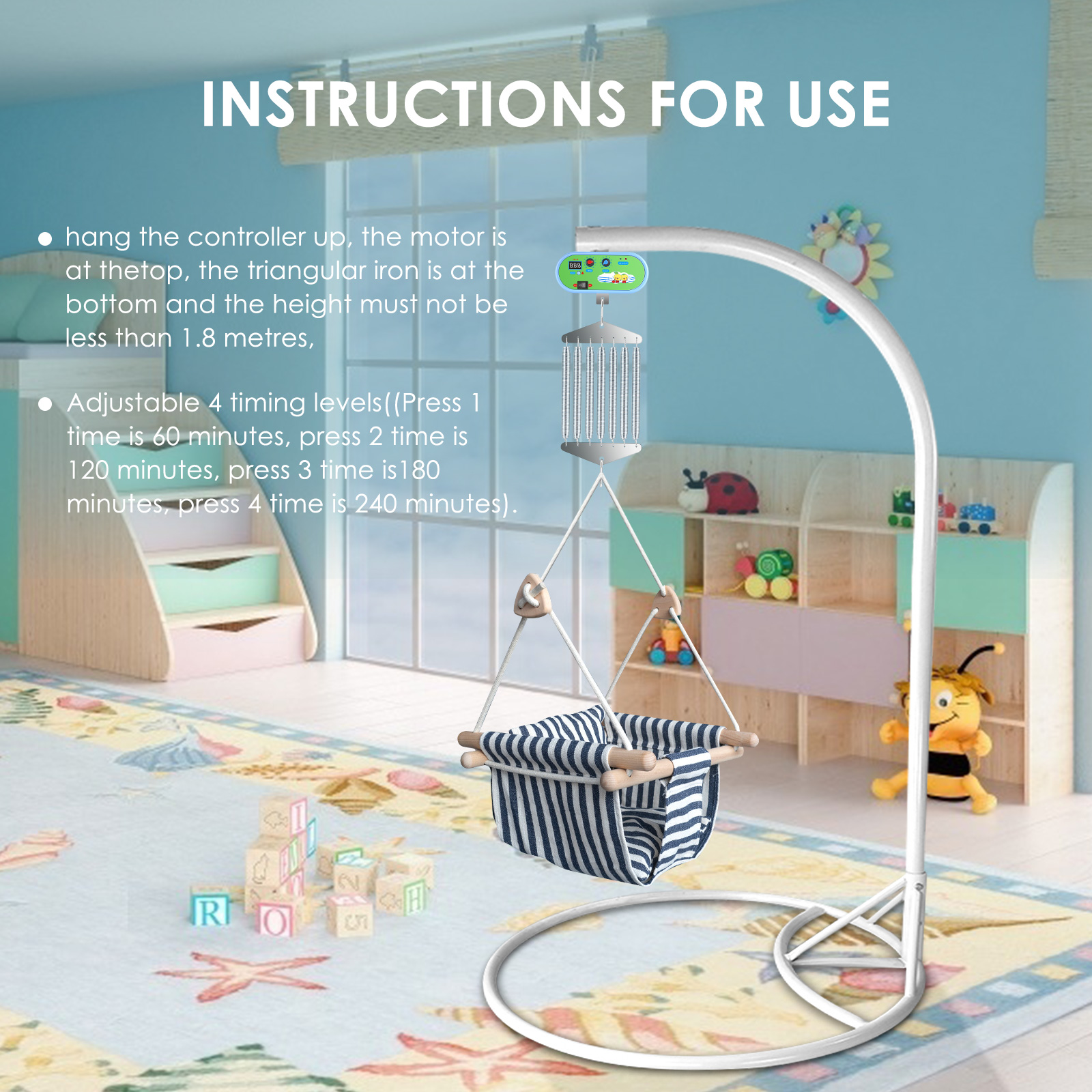 Baby Swing Baby Bouncer Contro - Baby Swing Bouncer review and price
