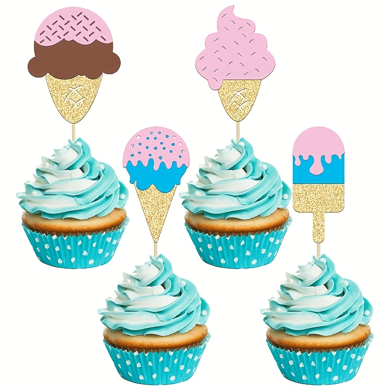 12Pc Glitter Ice Cream Cupcake - Baby Products Lotion review and price