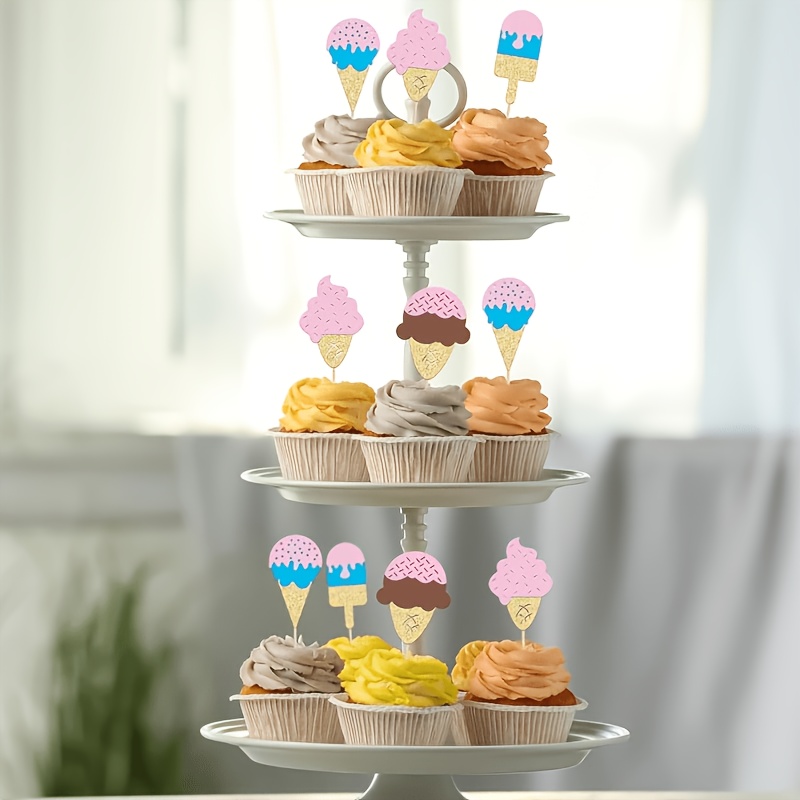 12Pc Glitter Ice Cream Cupcake - Baby Products Lotion review and price